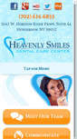 Mobile Screenshot of heavenlysmilesdental.com